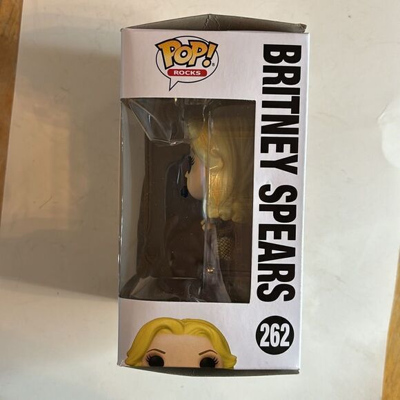 NIB Funko POP! Rocks #262 Britney Spears Circus Version Collectible Figurine - Picture 2 of 9
